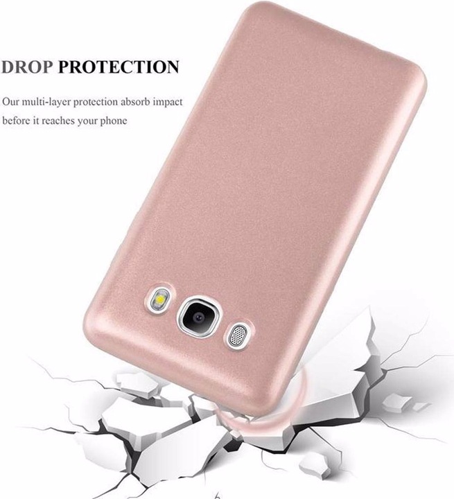 Produktbild Cadorabo TPU Matt Metallic Cover (Samsung Galaxy J5 (2016))