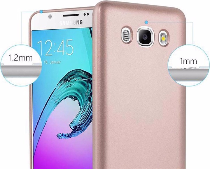 Produktbild Cadorabo TPU Matt Metallic Cover (Samsung Galaxy J5 (2016))
