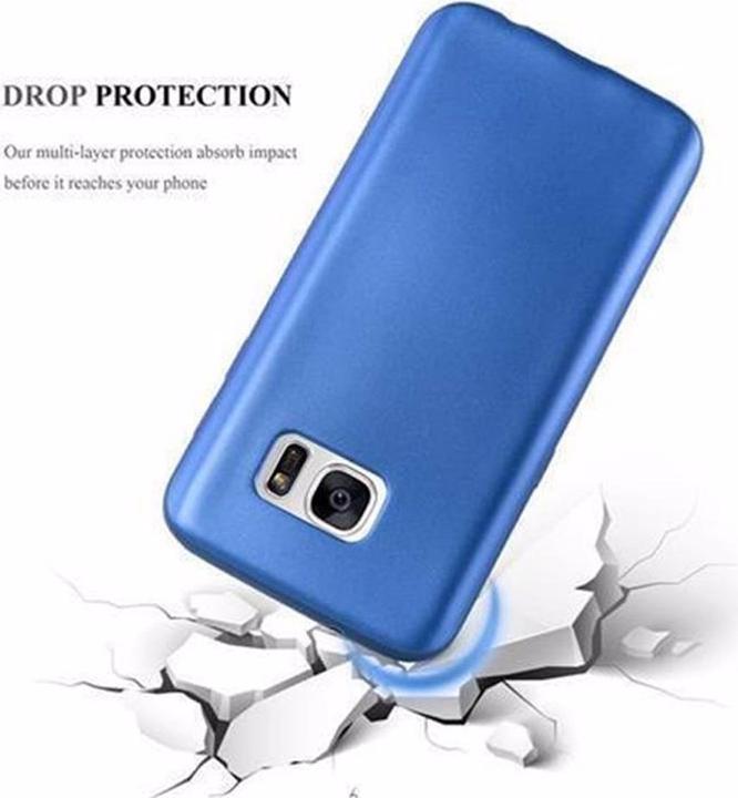 Actual product image Cadorabo TPU Matt Metallic Cover (Samsung Galaxy S7)