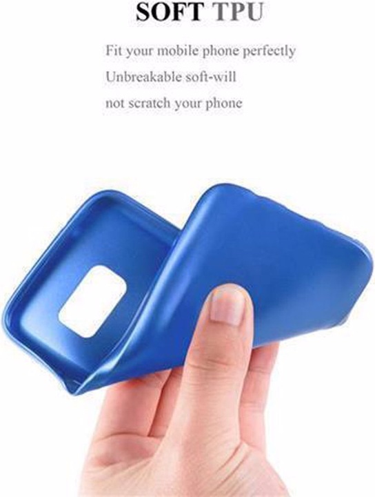 Actual product image Cadorabo TPU Matt Metallic Cover (Samsung Galaxy S7)