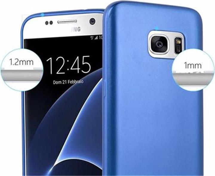 Actual product image Cadorabo TPU Matt Metallic Cover (Samsung Galaxy S7)