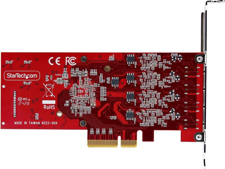 Productafbeelding StarTech 4-PORT USB-C 10GB PCIE CARD USB-C 3.2 10GBPS PCI