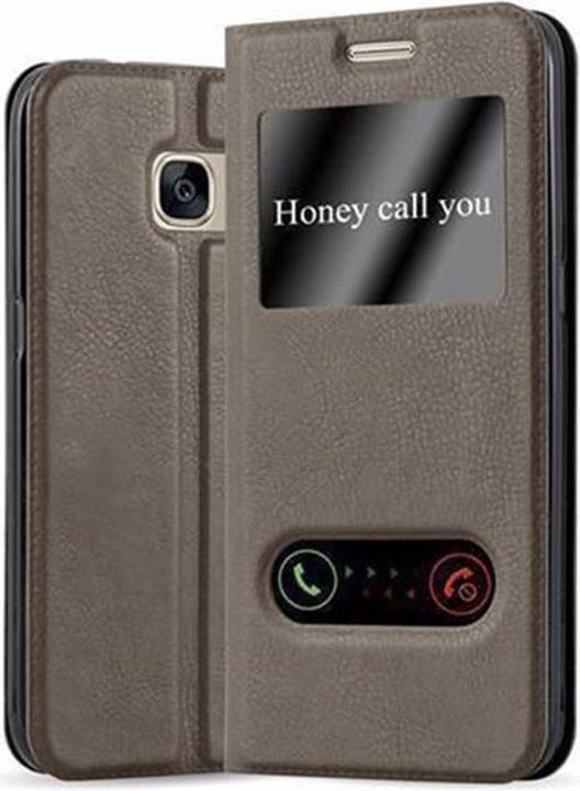 Produktbild Cadorabo Book mit View Doppelfenster Cover (Samsung Galaxy S7)