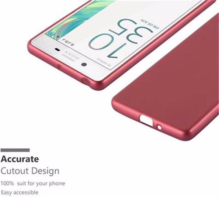 Produktbild Cadorabo TPU Matt Metallic Cover (Sony Xperia X)