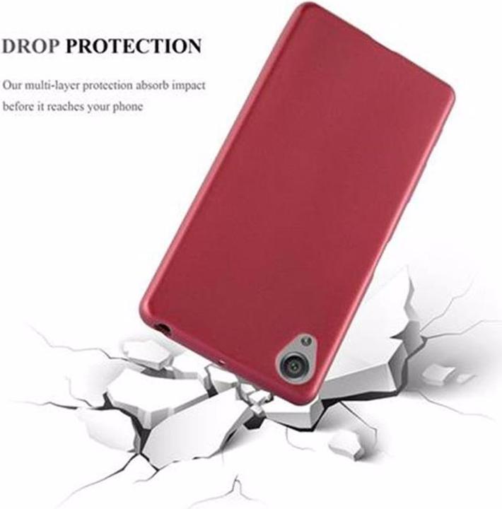 Produktbild Cadorabo TPU Matt Metallic Cover (Sony Xperia X)