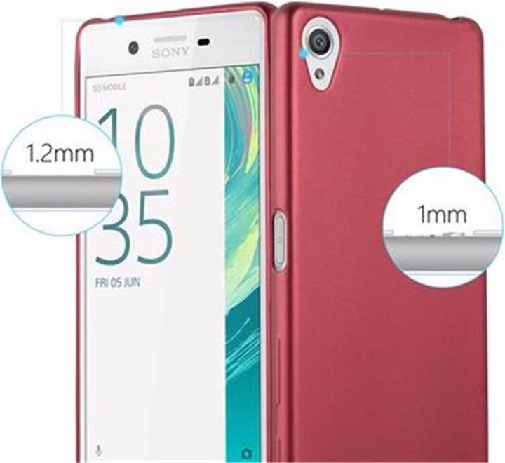 Produktbild Cadorabo TPU Matt Metallic Cover (Sony Xperia X)