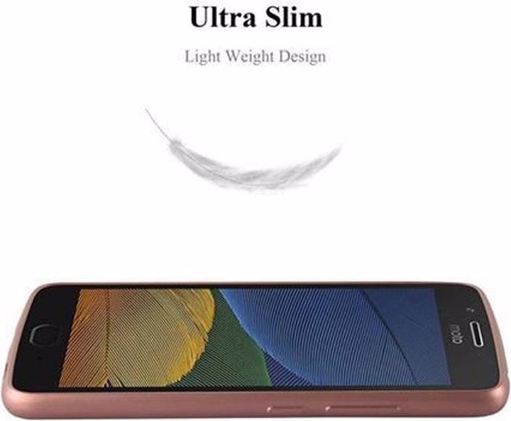 Immagine prodotto Cadorabo Copertura metallica opaca in TPU (Motorola Moto G5)