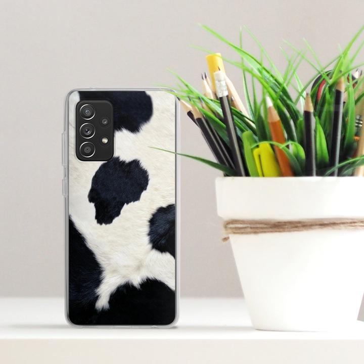 Produktbild DeinDesign Silikon Hülle für Samsung Galaxy A52 5G Handyhülle Case Smartphone Schutzhülle Animal-Look (Samsung Galaxy A52 5G)