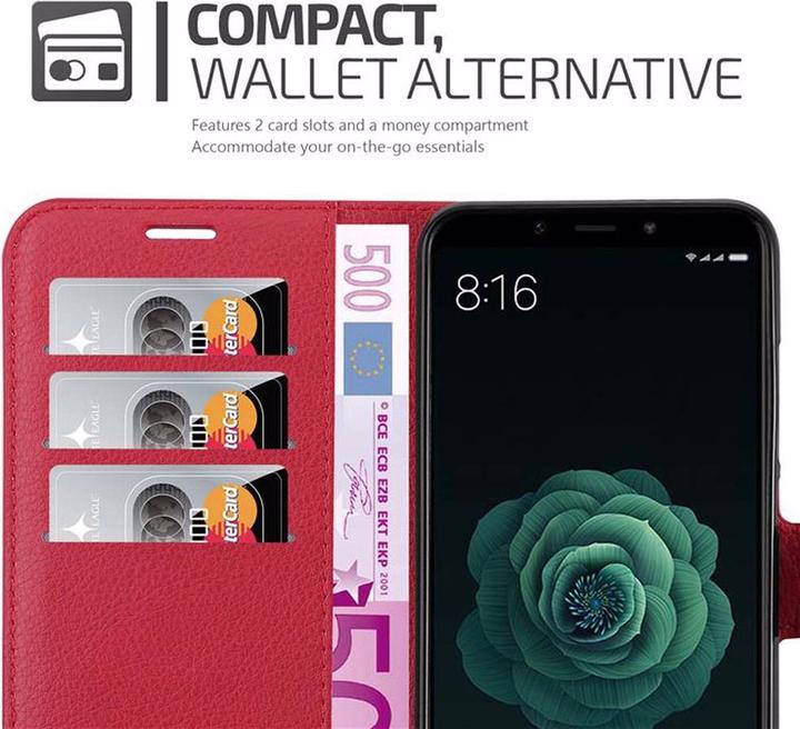 Image du produit Cadorabo Book avec fonction stand Cover (Xiaomi Mi 6X, Mi A2)