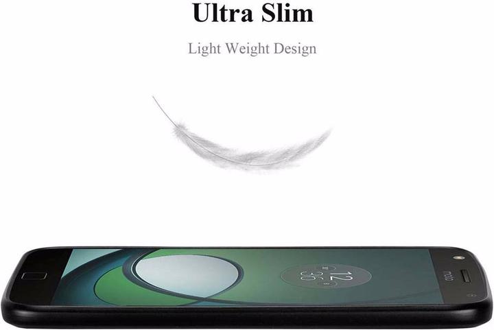 Actual product image Cadorabo TPU Matt Metallic Cover (Motorola Moto Z Play)