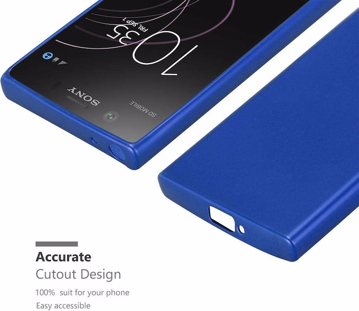 Actual product image Cadorabo TPU Matt Metallic Cover (Sony Xperia XZ1 Compact)