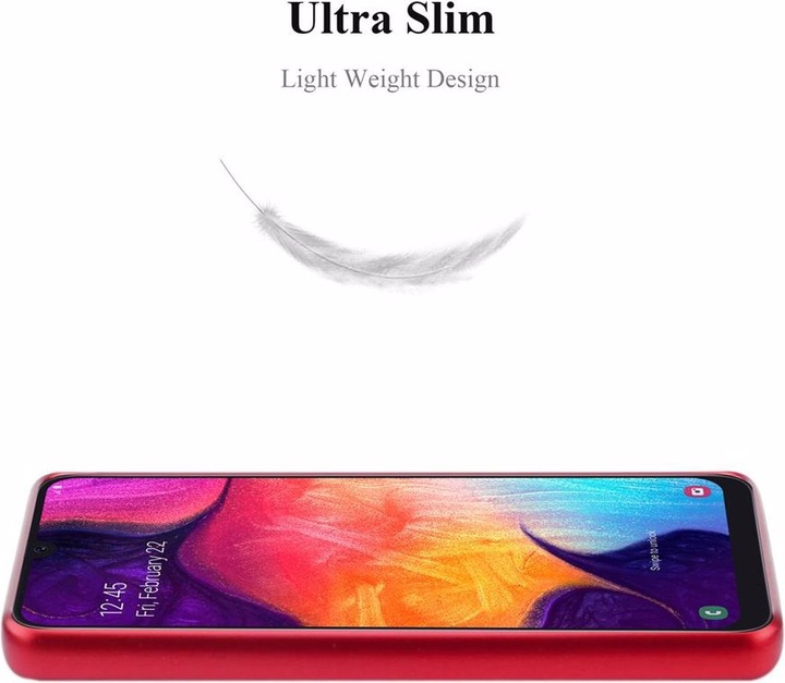 Produktbild Cadorabo TPU Matt Metallic Cover (Samsung Galaxy A50)