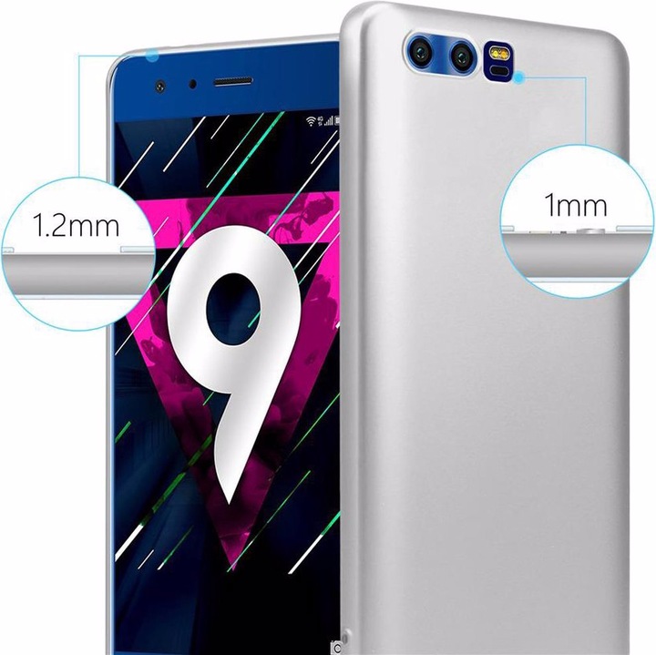 Produktbild Cadorabo TPU Matt Metallic Cover (Honor 9)