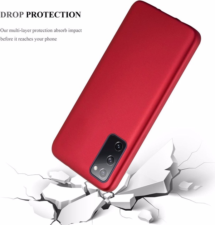 Produktbild Cadorabo TPU Matt Metallic Cover (Samsung Galaxy S20 FE)