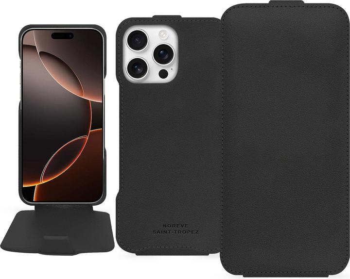 Produktbild Noreve Lederschutzhülle vertikal (Apple iPhone 16 Pro)