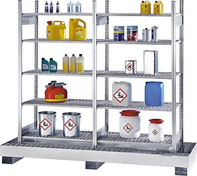 Actual product image kaiserkraft Small container hazardous material rack