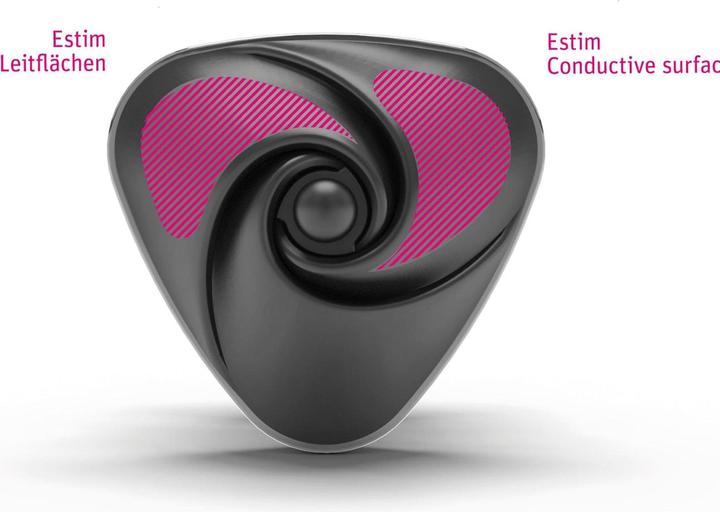 Image du produit Mystim Vibromasseur Hearts Desire eStim Lay-On Noir