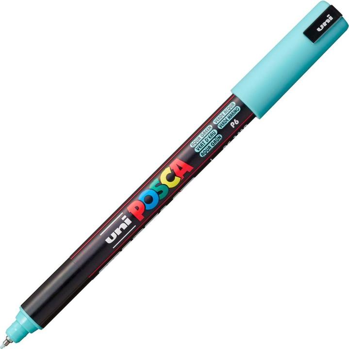 Produktbild Posca Extra Fine Marker PC-1MR Fineliner (Aqua Grün, 0.70 mm, 1 x)