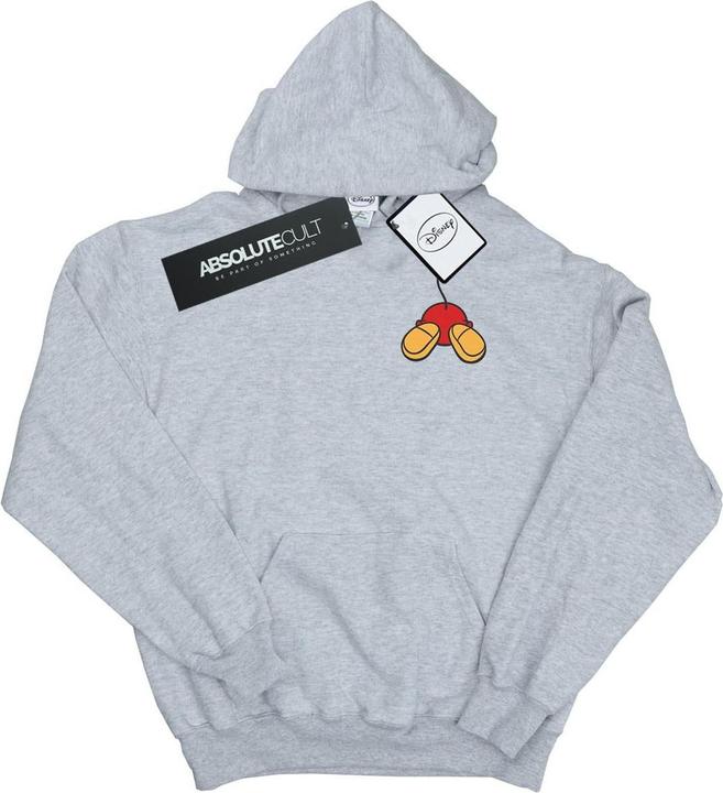 Actual product image Disney Womens/Ladies Mickey Mouse Backside Breast Print Hoodie (XL)