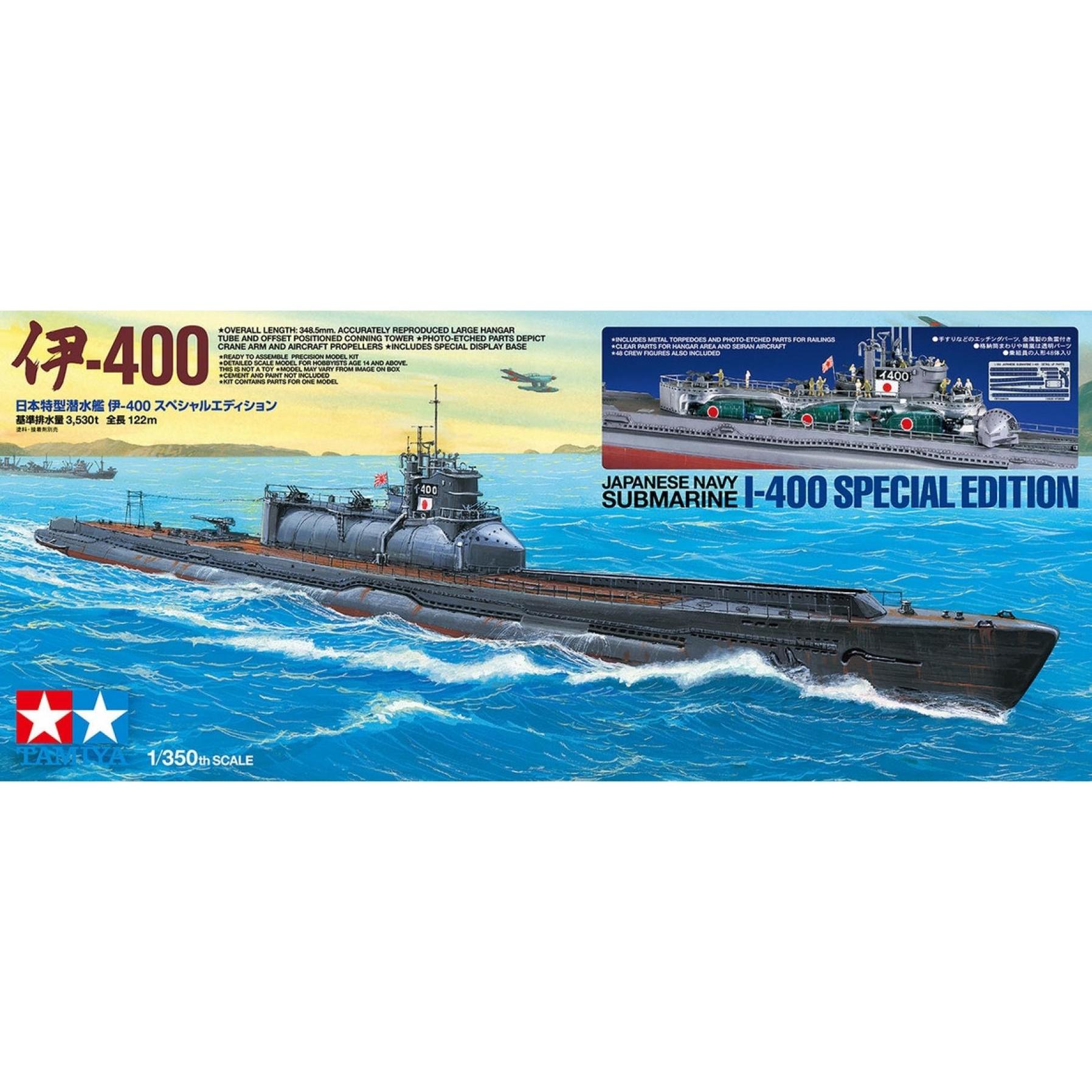 Thumbnail - Tamiya 1/350 Japanese Navy Submarine I-400 (Special Edition)
