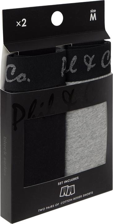 Actual product image Phil & Co. Berlin Retro Boxer Long (L, pack of 2)
