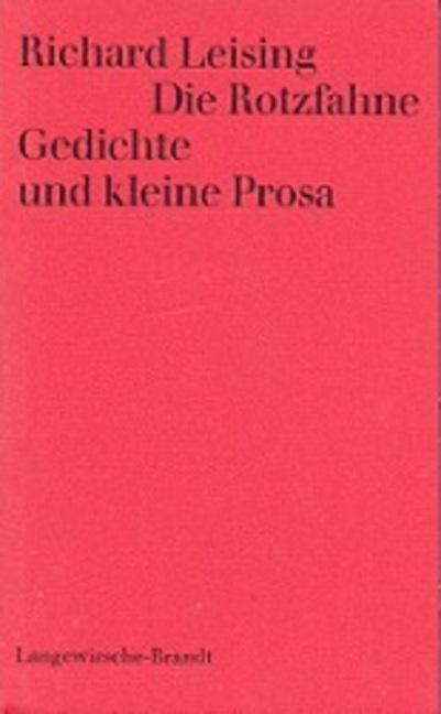 Produktbild Die Rotzfahne (Deutsch, Richard Leising, 2010)