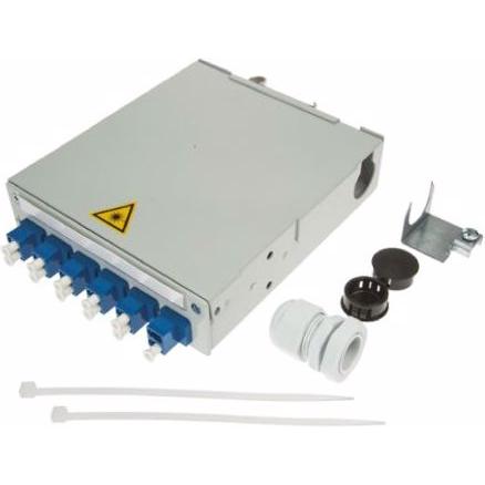 Thumbnail - Telegärtner TS-Verteiler 6xLC-D Spleisskassette, Server Zubehör, Grau