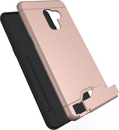 Actual product image MU Classic Hard and soft plastic cover with kickstand (Samsung Galaxy A8 (2018))
