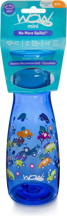 Actual product image WOW Cup Mini - Blue Cars (0.35 l)