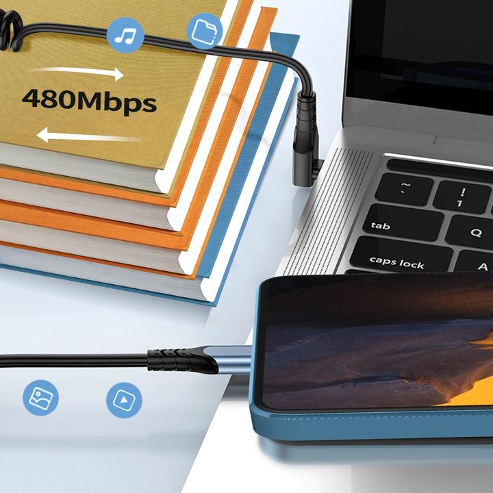 Produktbild Avizar Spiralkabel (1.50 m, USB 3.2 Gen 1, 27 W)