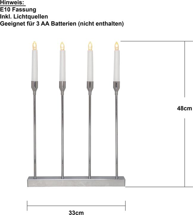 Nutritional values and ingredients Star Trading Candlestick Lottie