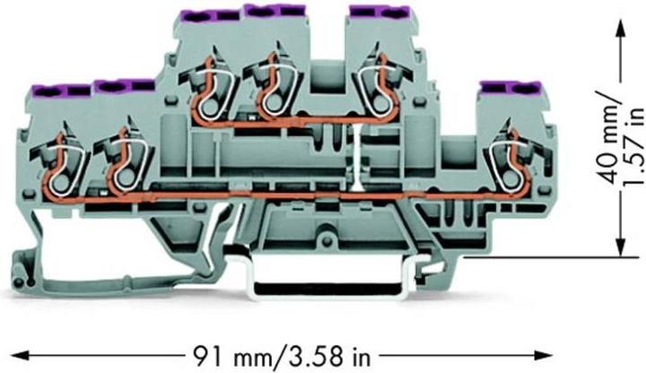Produktbild Wago Durchgangsklemme