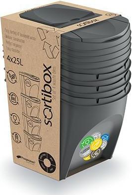 Immagine prodotto Prosperplast Contenitore per la raccolta differenziata SET5 (25 l)