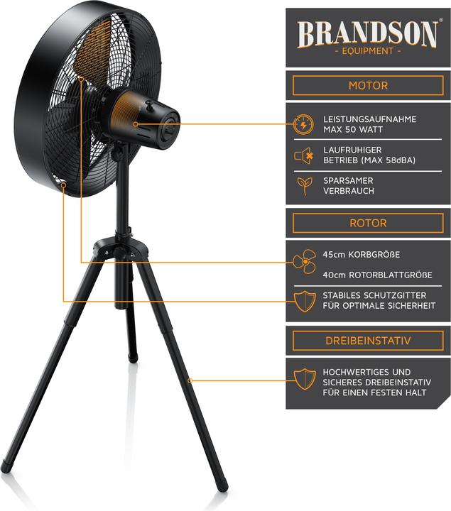 Actual product image Brandson Tripod (58 dB)