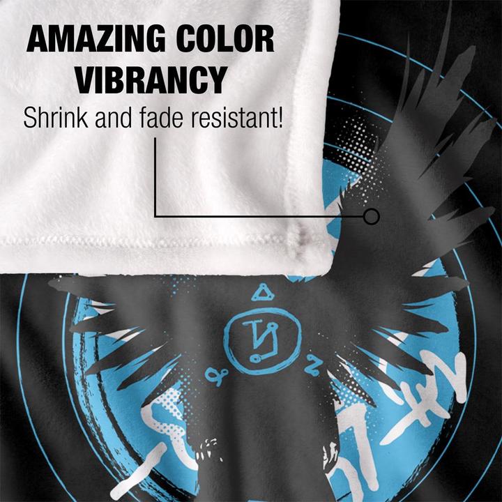 Actual product image Supernatural Hey Assbutt Castiel Blanket (152 x 127 cm)