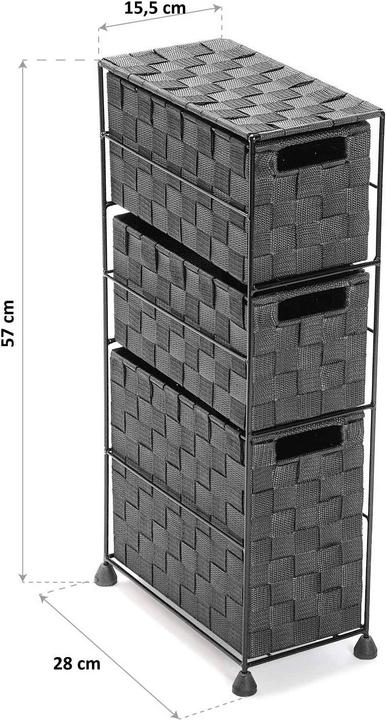 Image du produit Versa Mannheim (28 x 15.5 x 57 cm)