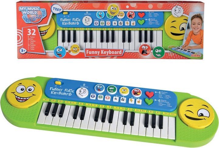 Actual product image Simba Funny Keyboard (Multilingual)