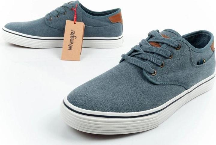Image du produit Wrangler men's Calypso Derby sneakers, blue, comfortable (42)