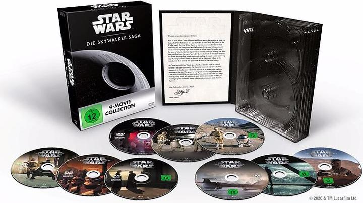 Produktbild Star Wars - Die Skywalker Saga Blu-ray Box (Blu-ray, 2020, Deutsch)