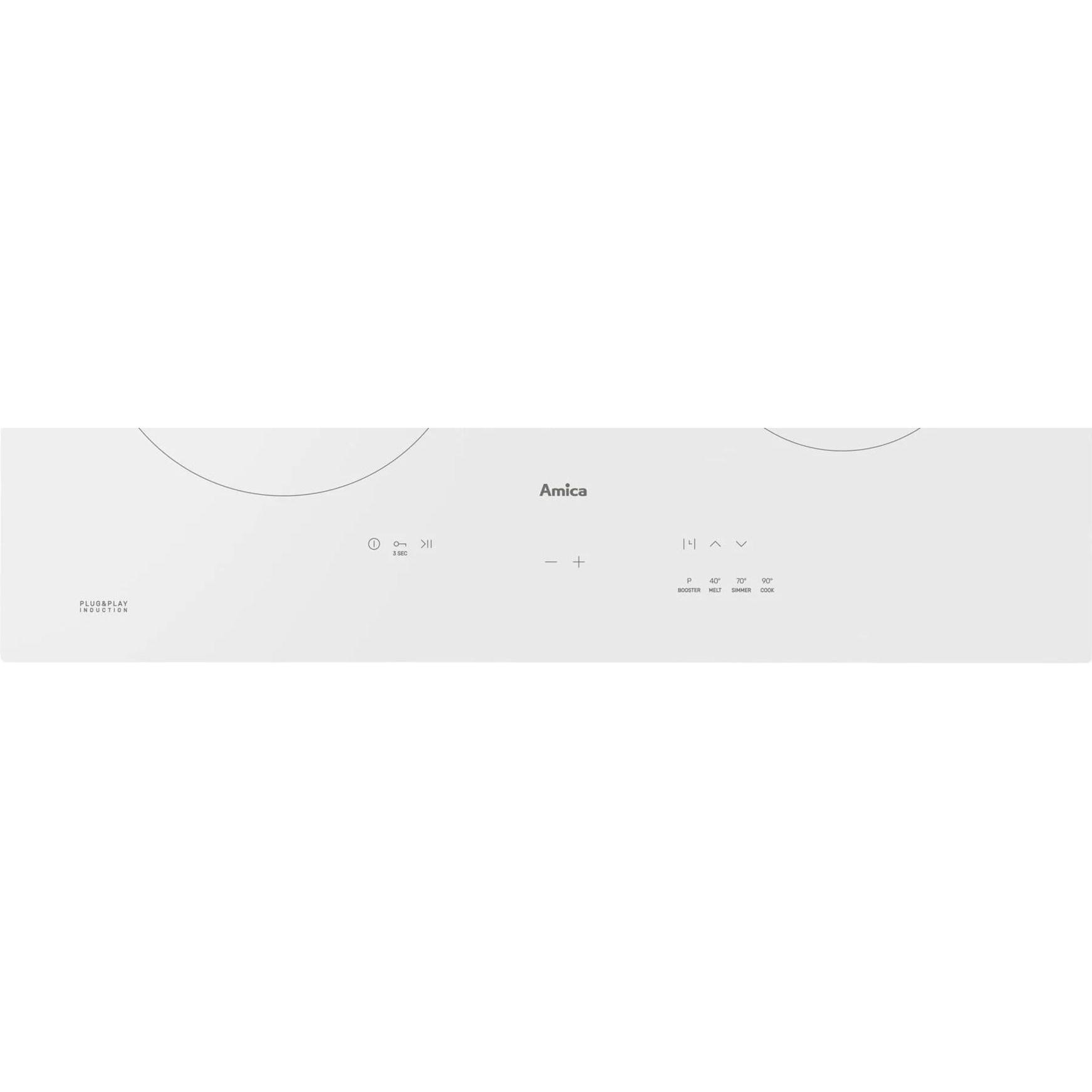 Thumbnail - Amica Induktionskochfeld PIDH6140PHTULN 3.0, Kochfeld, Weiss
