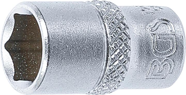 Produktbild BGS Steckschlüssel-Einsatz Sechskant Antrieb Innenvierkant 6,3 mm (1/4") SW 3/8" (3/8")