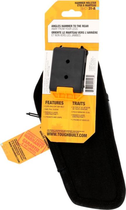Actual product image ToughBuilt Hammer holster