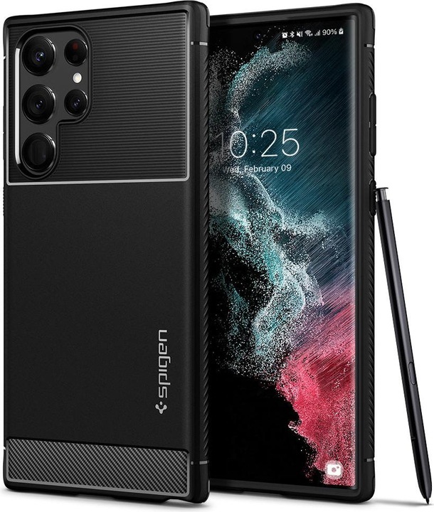 Actual product image Spigen Rugged Armor (Samsung Galaxy S22 Ultra (5G))