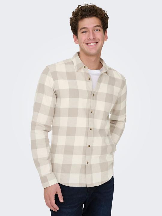 Produktbild Only & Sons Kariertes Langarmhemd (S)