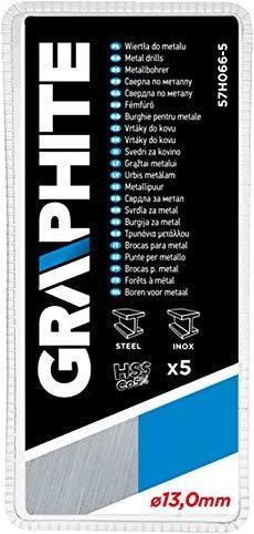 Produktbild Graphite cobalt cylindrical drill 13mm 5pcs. (57H066-5)