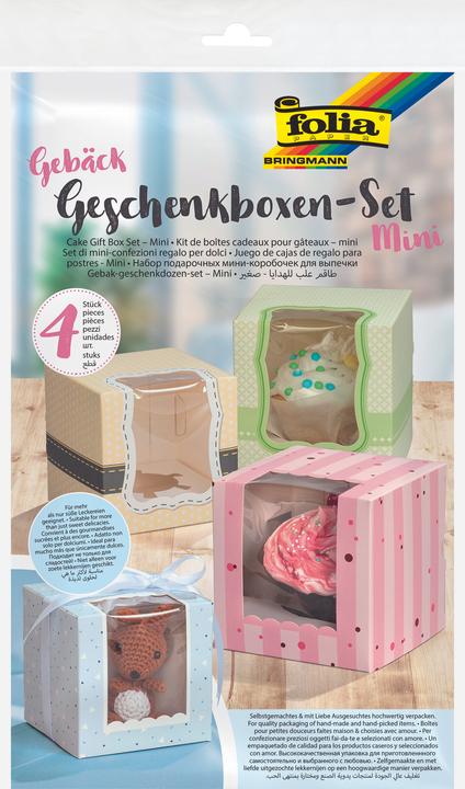 Produktbild Folia Gebäck-Geschenkschachtel-Set Mini
