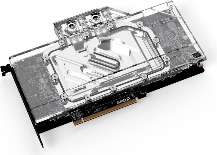 Produktbild Alphacool Eisblock Aurora Acryl GPX-A RX 6750 XT Reference mit Backplate