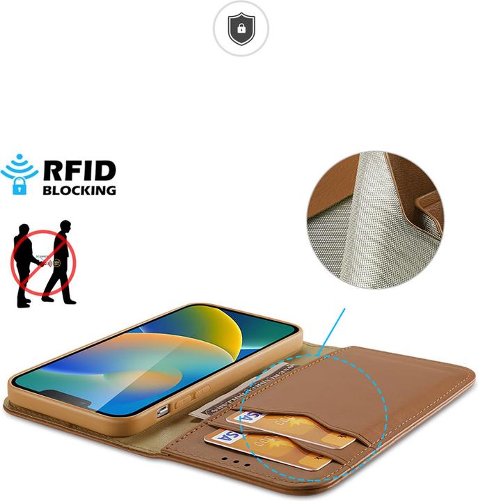 Produktbild Dux Ducis iPhone 14 Plus - HIVO Series Etui braun (Apple iPhone 14 Plus)