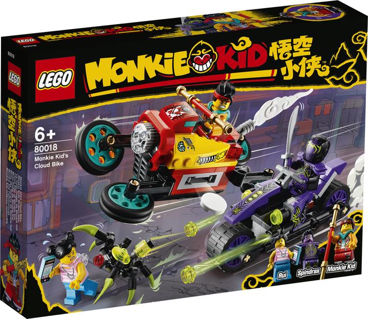 Actual product image LEGO Monkie Kid Cloud Bike (80018, LEGO Monkie Kid)