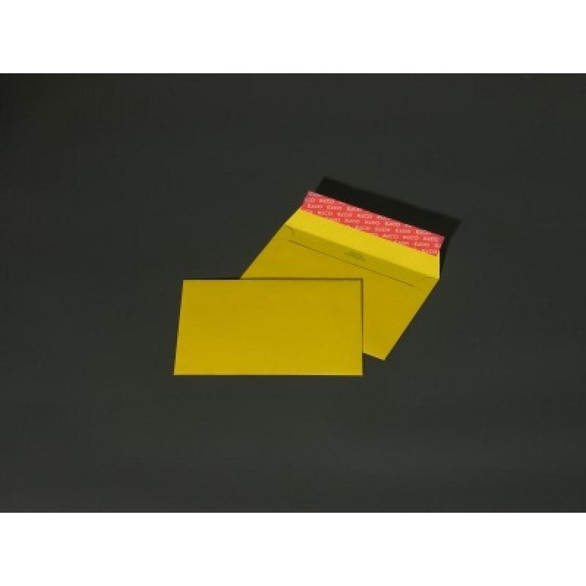 Thumbnail - Blanke, Briefumschlag, Briefumschläge C6 100g/qm haftklebend VE=100 Stück goldgelb (C6, 100 x)